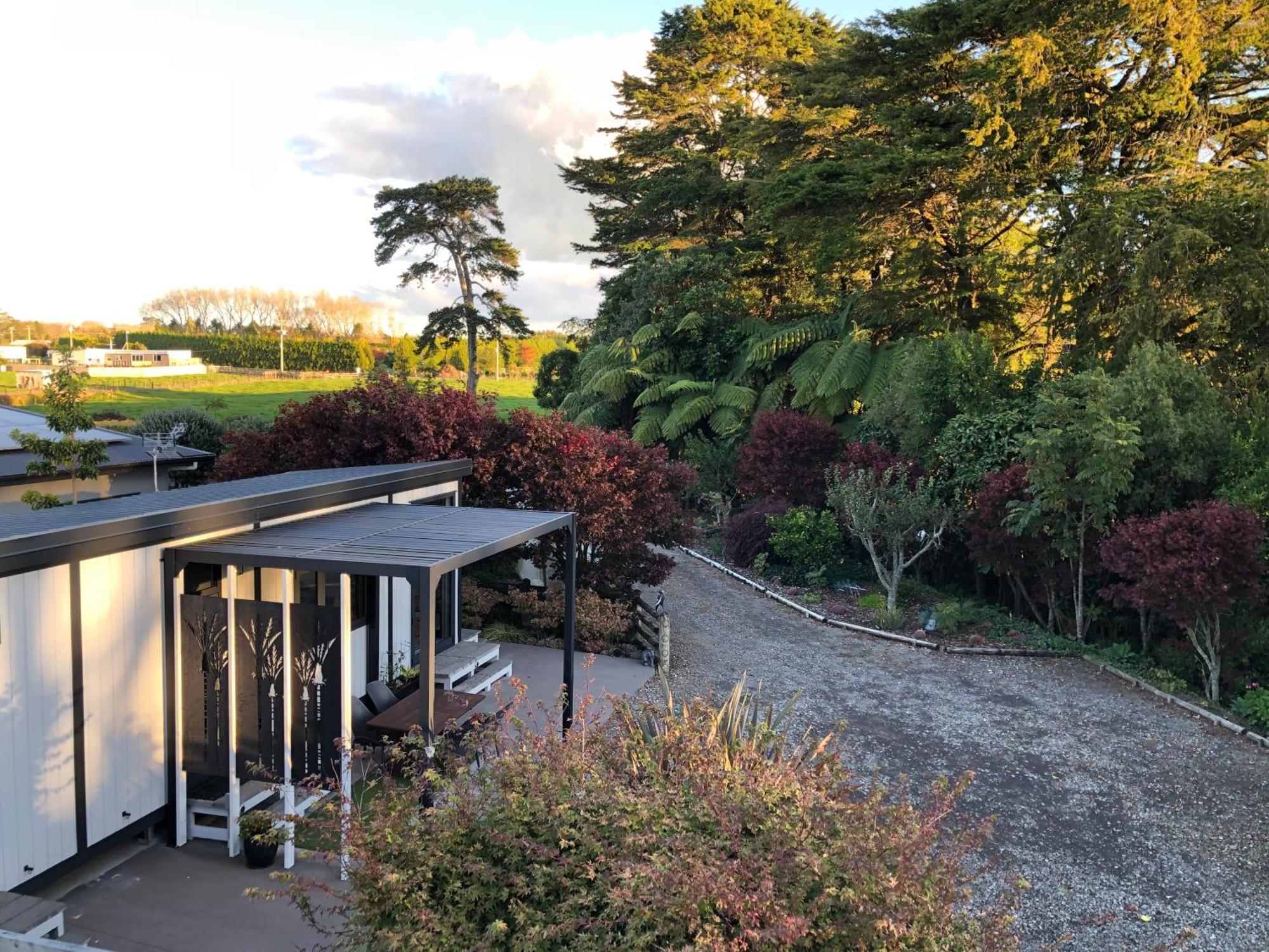 Tiny Home Luxury Farm Escape New Plymouth Egmont Village Экстерьер фото